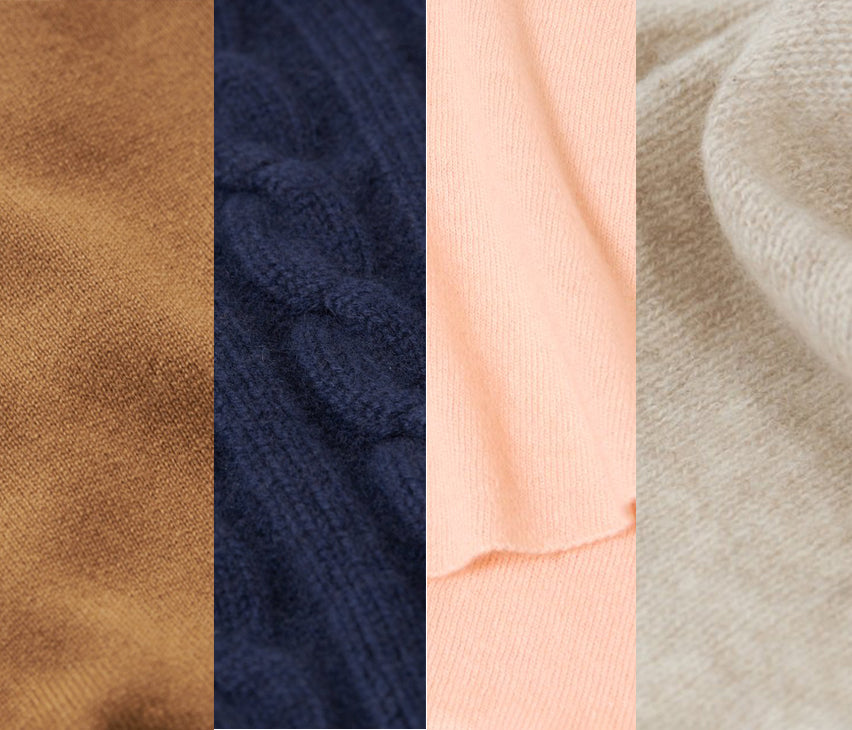〜各ブランドで違うカシミヤの風合い〜どうして違うの?