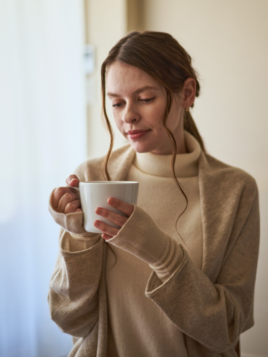 羊绒 100% 手加热器长尺寸
