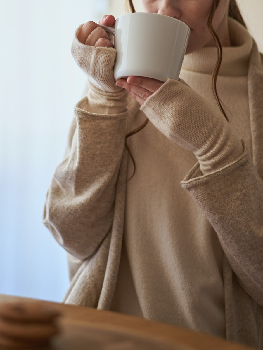 羊绒 100% 手加热器长尺寸