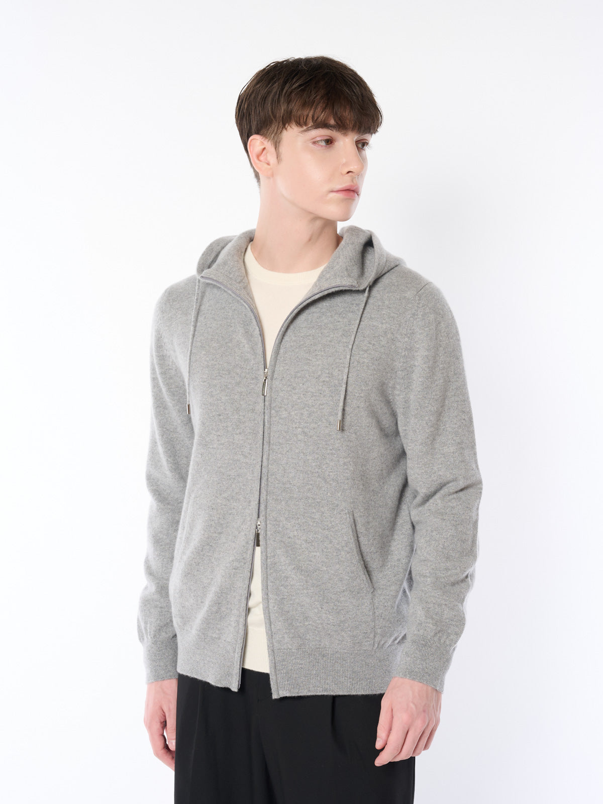 Cashmere 100% Parker rib type