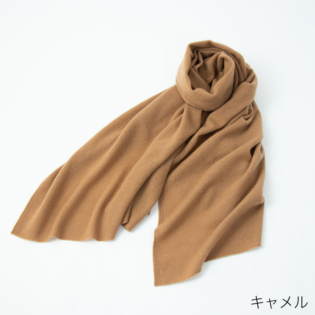 【日本製】カシミヤ100% 20年ベストセラー 天使のストール 大判(200cm×78cm)レディース