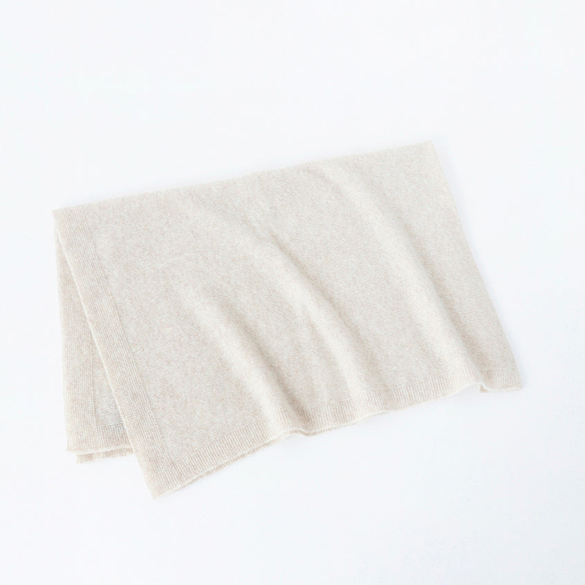 【日本製】カシミヤ100% 天使のブランケット(120cm×78cm)レディース