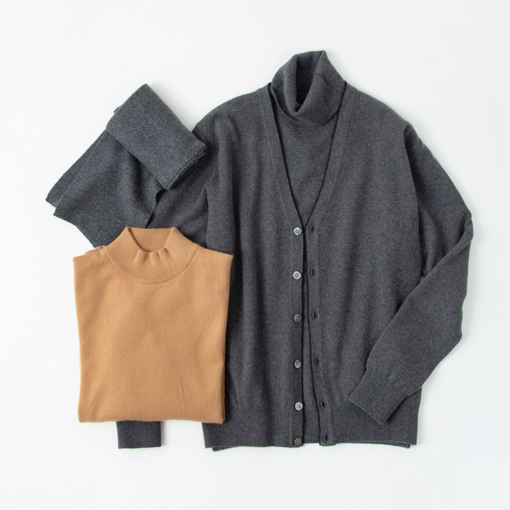 【メンズ Lサイズ】贅沢ベビーカシミヤセット(計41.8万円分)