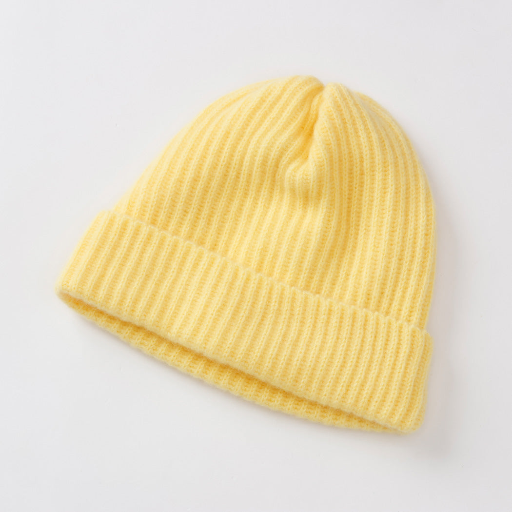 【日本製】カシミヤ100% 両畦編み キャップ レディース / メンズ