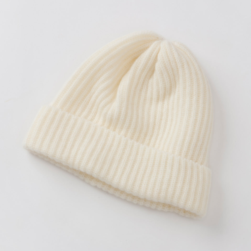 日本製】カシミヤ100% 両畦編み キャップ レディース / メンズ