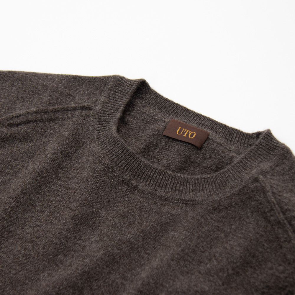 Cashmere crew neck sweater