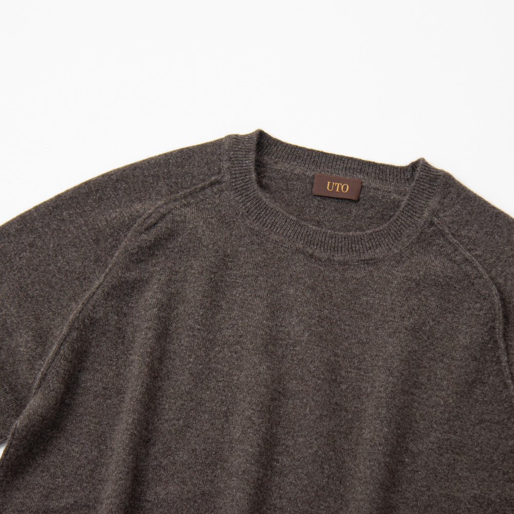 Cashmere crew neck sweater