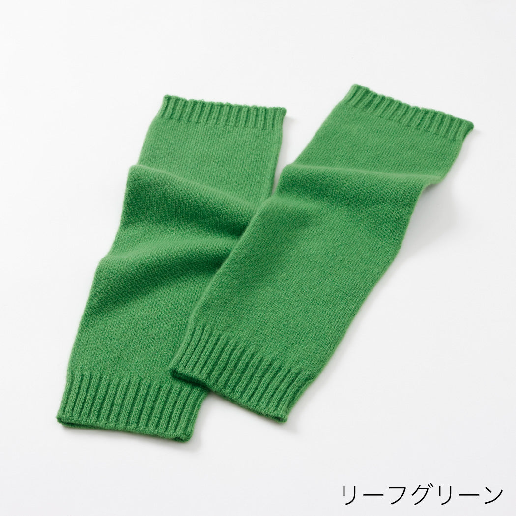 100% cashmere tenjiku knitting leg warmers