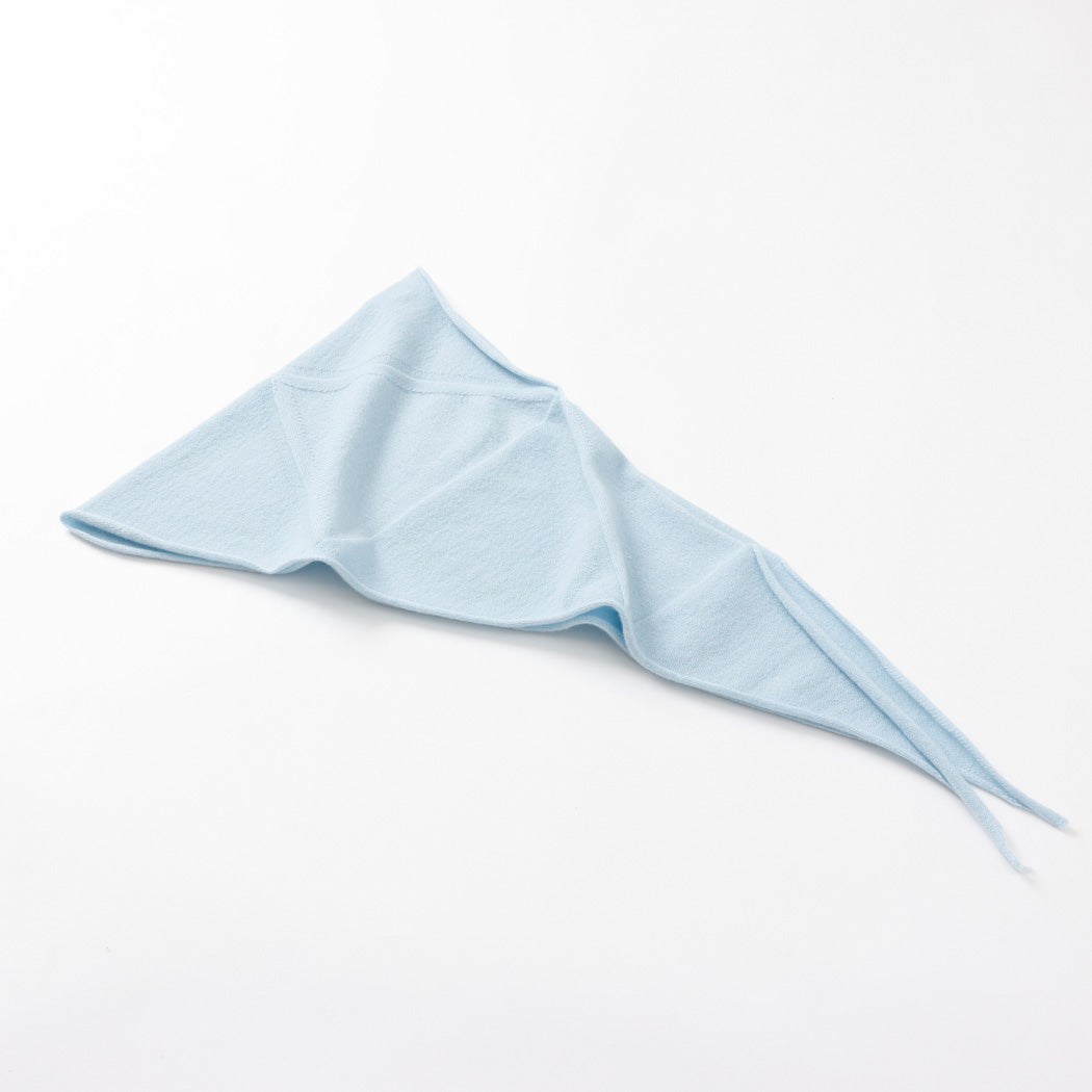 【日本製】カシミヤ100% トライアングルスカーフ（120cm×32cm）レディース / メンズ