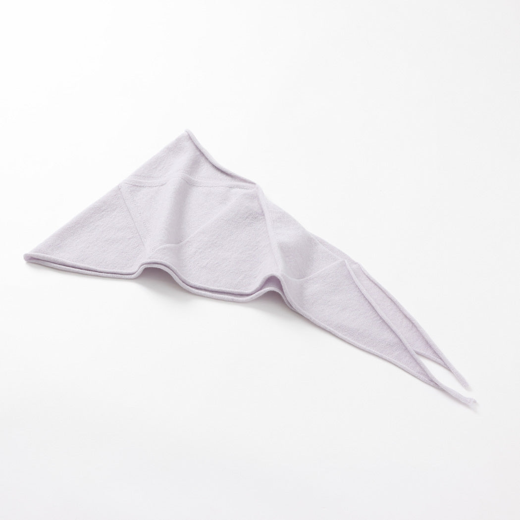 【日本製】カシミヤ100% トライアングルスカーフ（120cm×32cm）レディース / メンズ