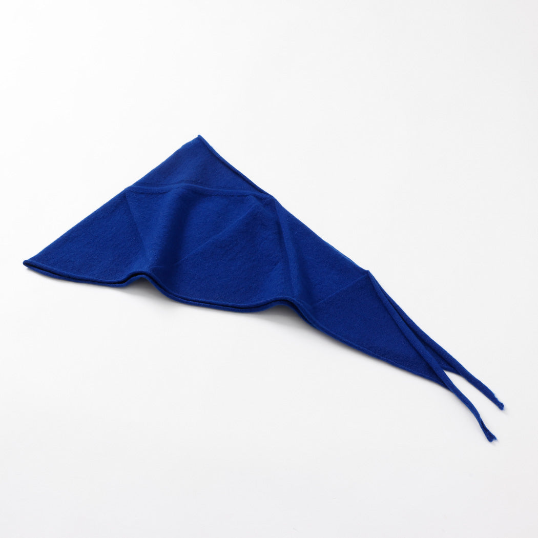 【日本製】カシミヤ100% トライアングルスカーフ（120cm×32cm）レディース / メンズ