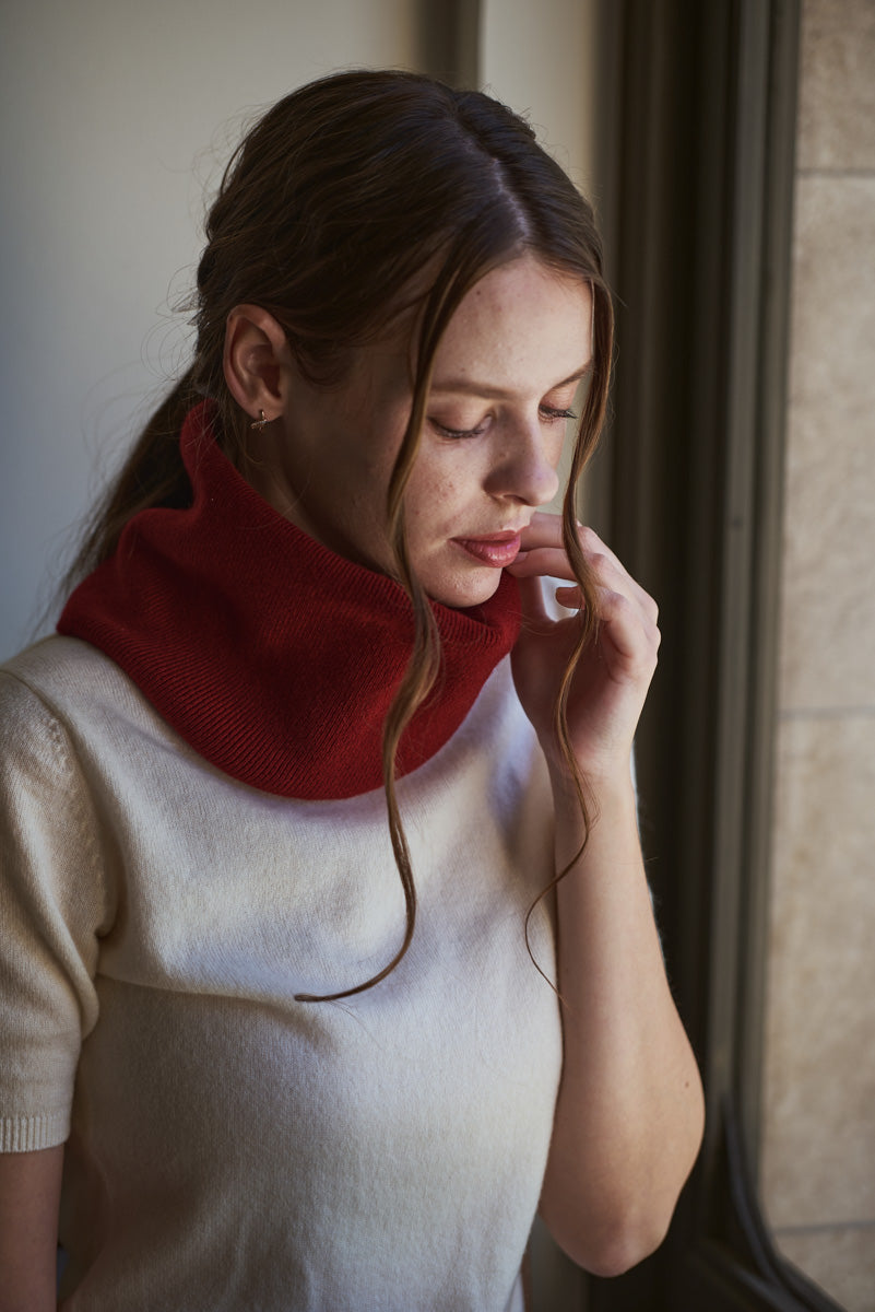 【日本製】カシミヤ100% ボディウォーマー（腹巻き）レディース メンズ