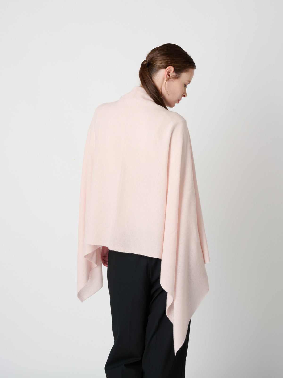 日本製】カシミヤ100% スロンティングストール ミドル（155cm×65cm
