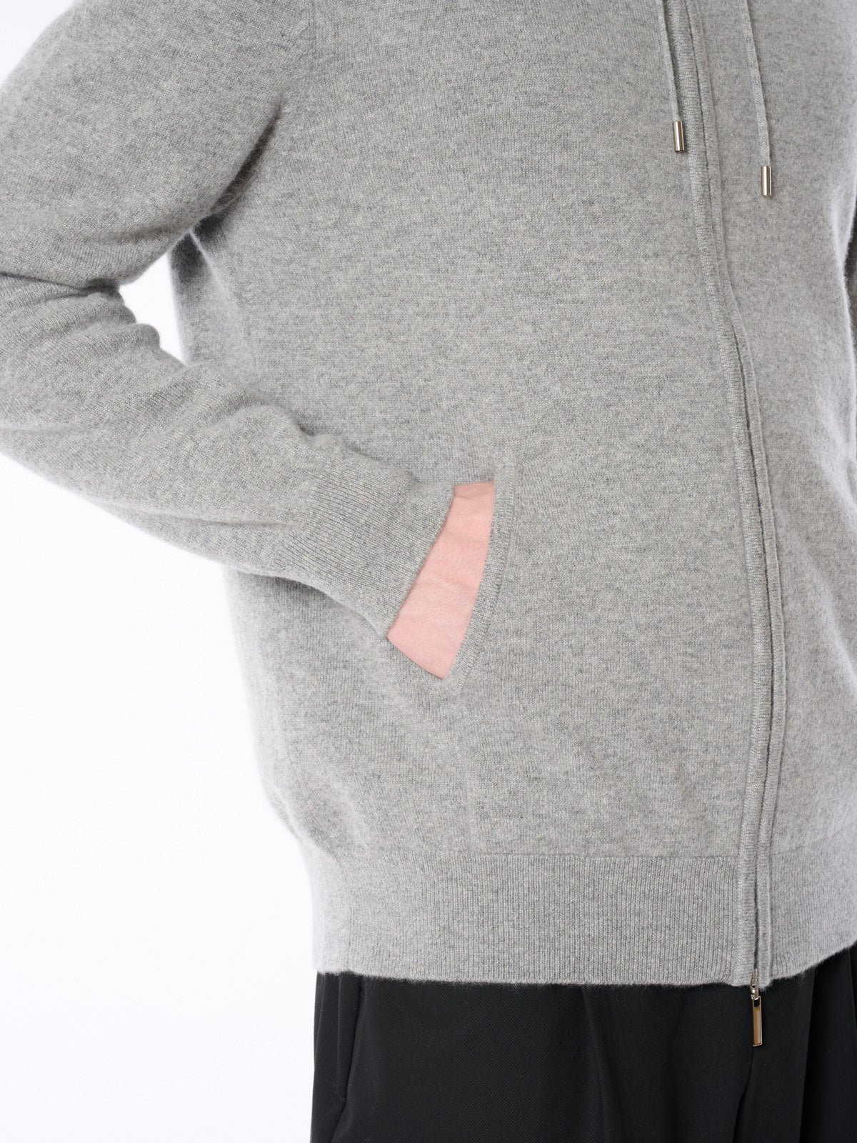 Cashmere 100% Parker rib type