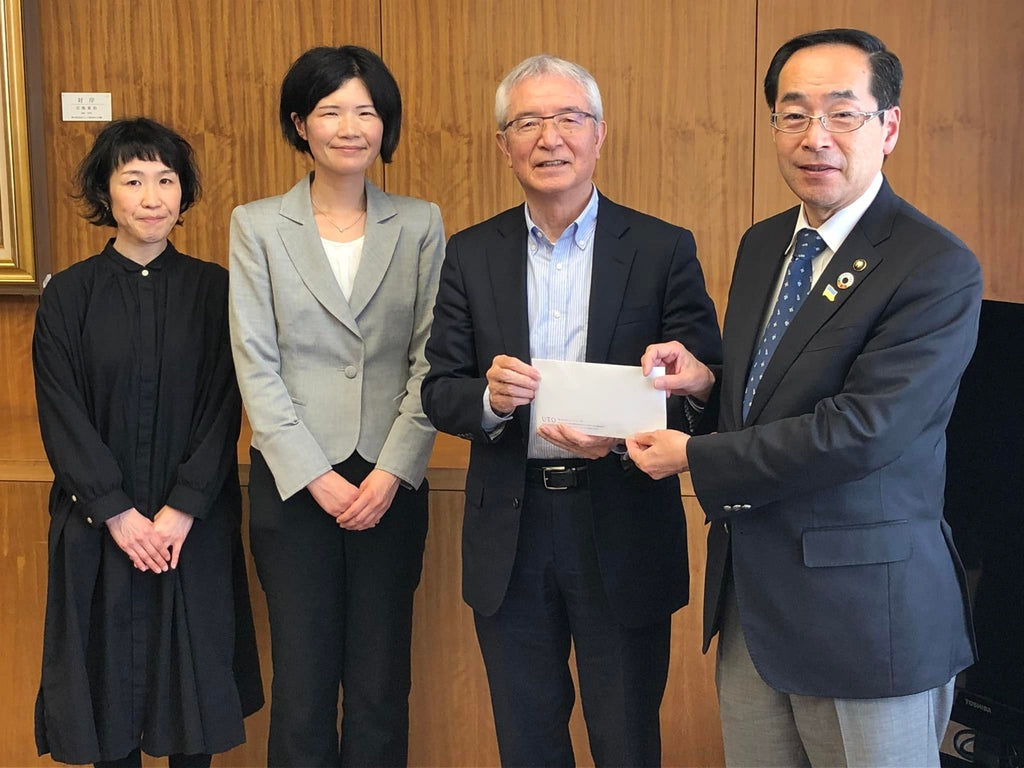 東日本大震災復興支援】カシミヤ 天使のしおり