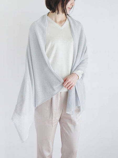 日本製】カシミヤ100% スロンティングストール ミドル（155cm×65cm