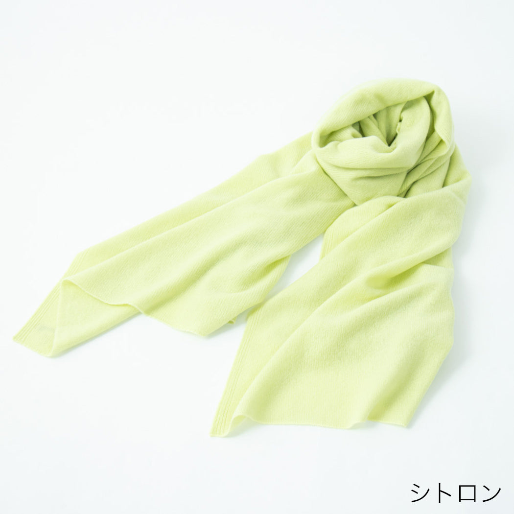 【日本製】カシミヤ100% 20年ベストセラー 天使のストール 大判（200cm×78cm）レディース