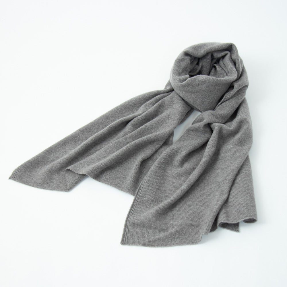 【日本製】カシミヤ100% 20年ベストセラー 天使のストール 大判（200cm×78cm）レディース