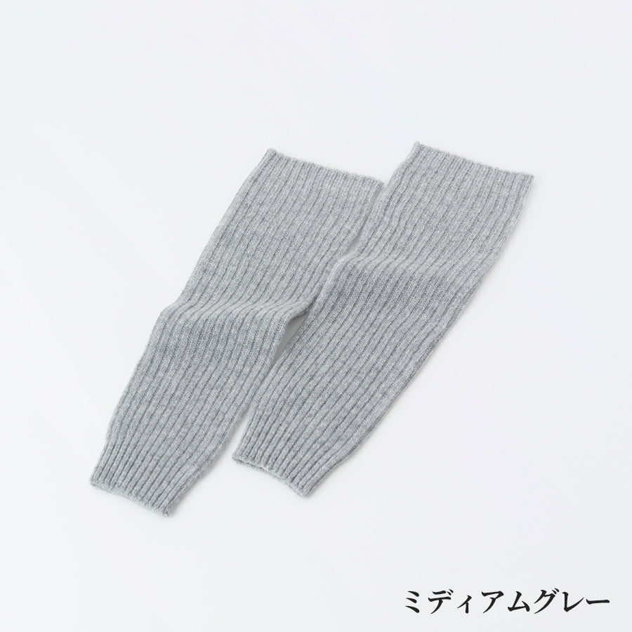 美品】 ジョンストンズ カシミヤ リブマフラー ストール グレー 日本