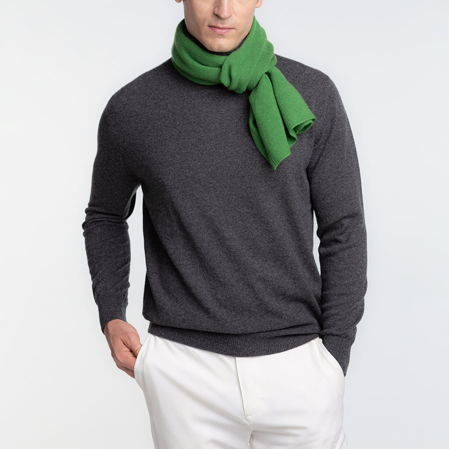 100% Cashmere [20 Year Bestseller] Angel Cashmere Knit Scarf 