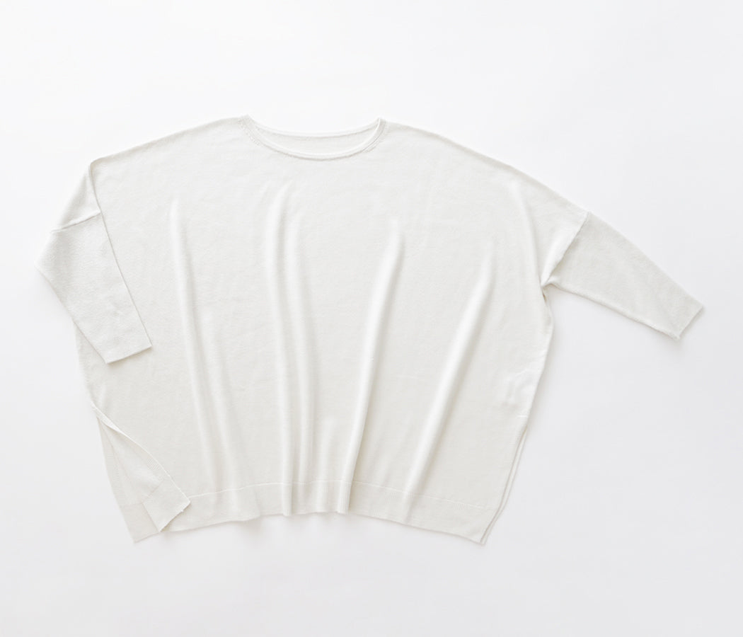 【美品】ヴェリテクール　ニット セーター　シルク　絹　カシミヤ　オーバーサイズ
